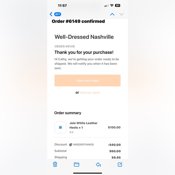 Joie Opal Sandals. Owned by Hayley Hubbard wife of Tyler of Florida Georgia Line - Picture 8 of 8